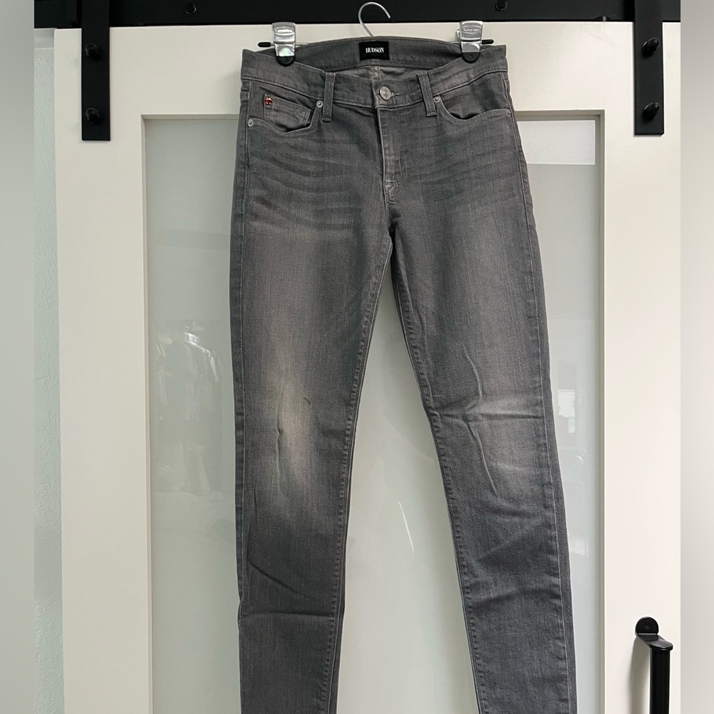 Hudson Jeans Women's Skinny Jeans in Gray